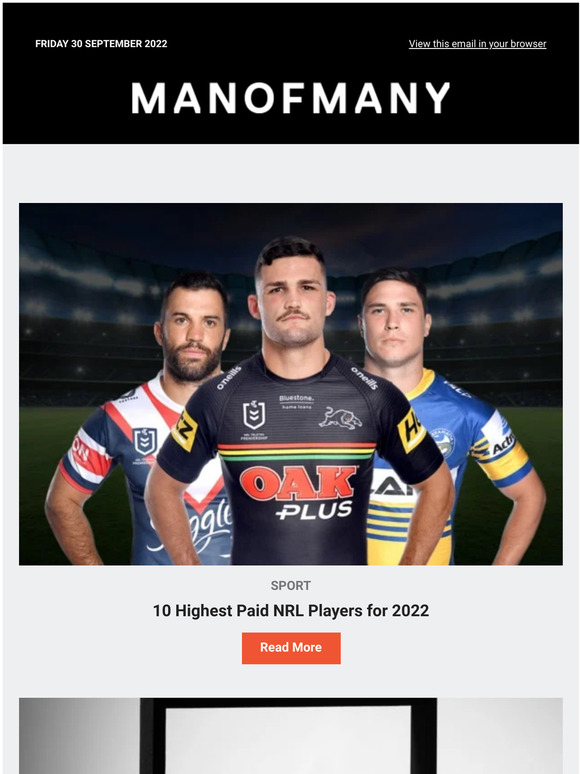 Man of Many 10 Highest Paid NRL Players for 2022 & more Milled