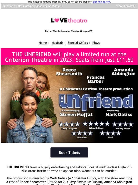 Amanda Reece LOVEtheatre: Reece Shearsmith and Amanda Abbington to star in The ...