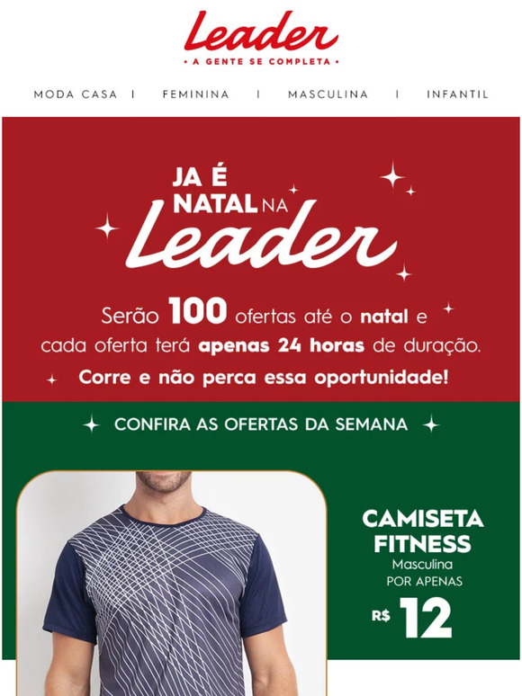 Vejas as promoções de Natal para a semana