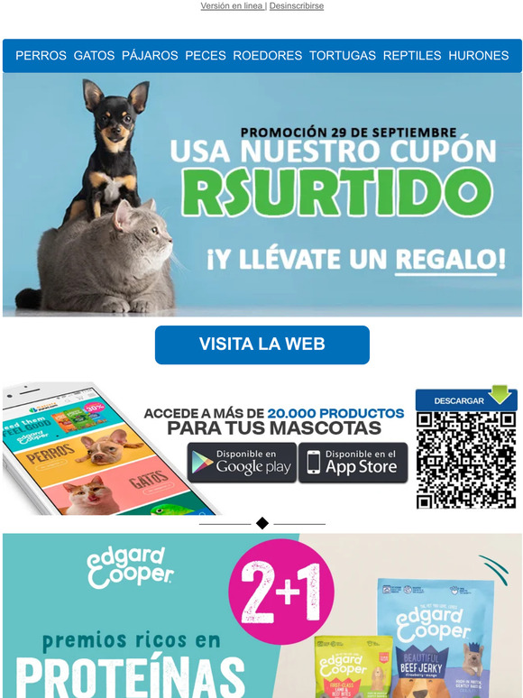 2+1 en Snacks Edgard Cooper + Regalo Seguro
