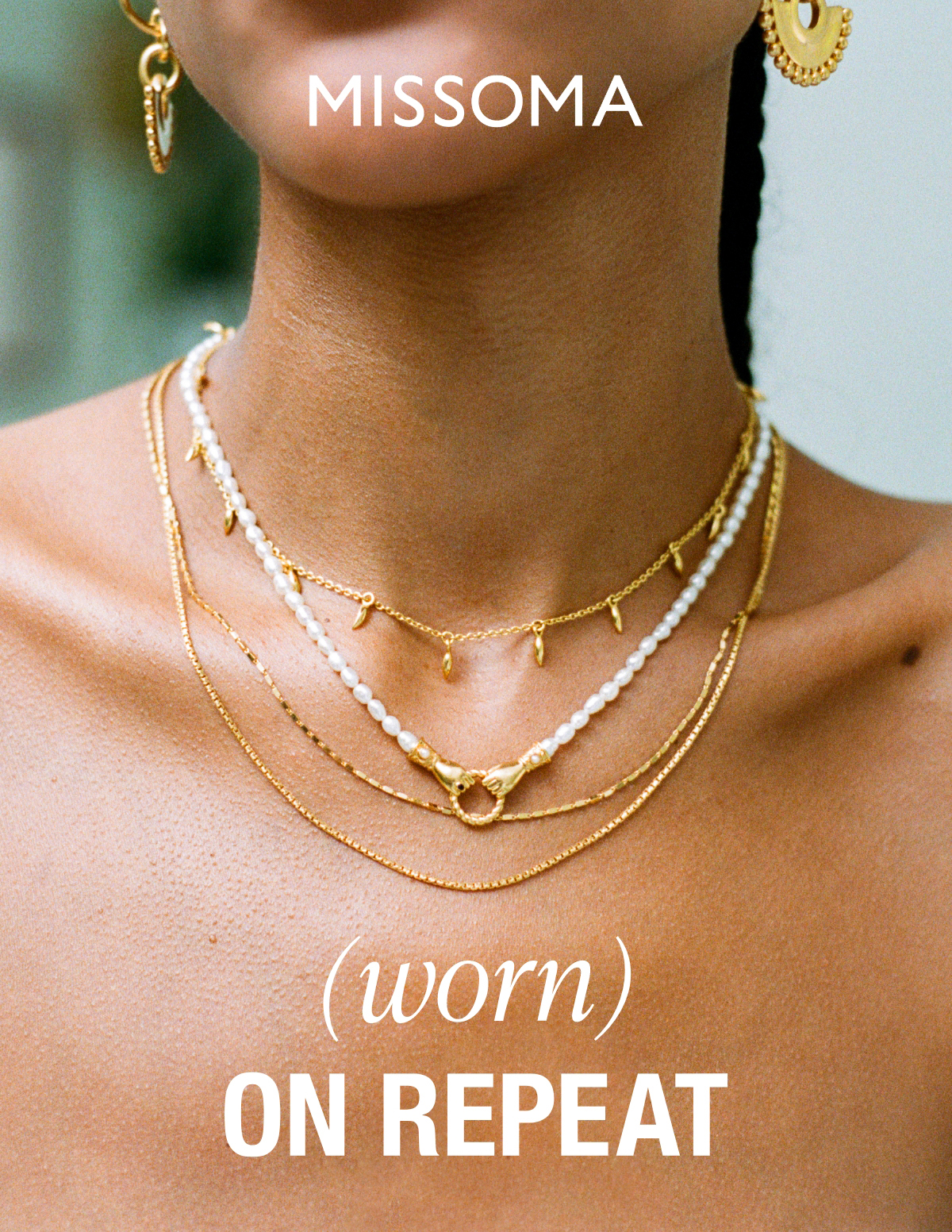 Missoma Iconic in Good Hands Necklace Set