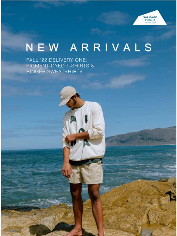 New Arrivals — Heavysoft Tees & Lightweight Sweats