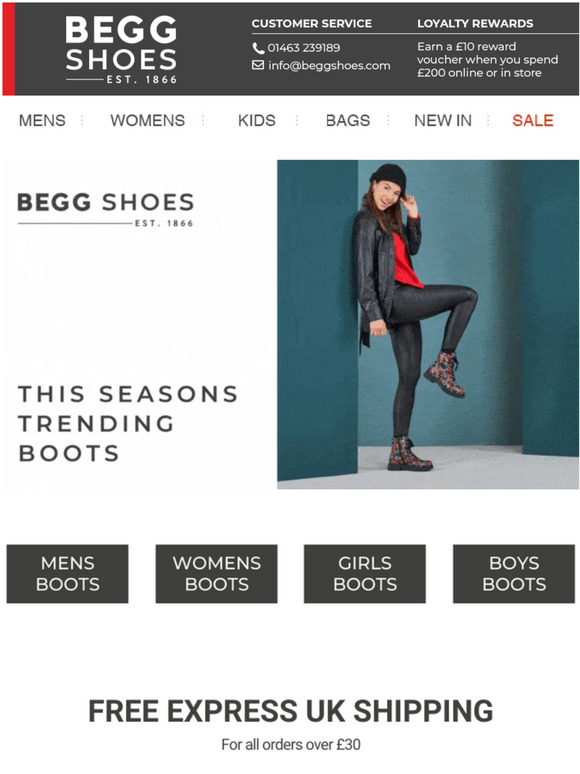 This seasons hottest boots- Explore the range!
