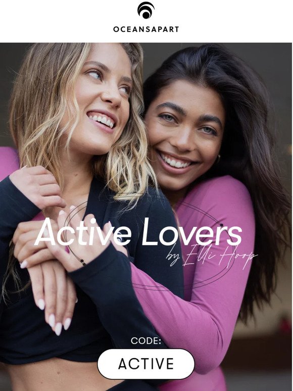 Découvrez la nouvelle collection Active Lovers ! ❤️‍🔥
