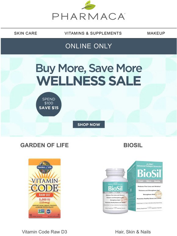 Wellness Event! Buy more, save more 😍