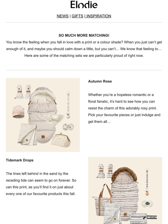 It's a match! Four style-sets for the coming winter.