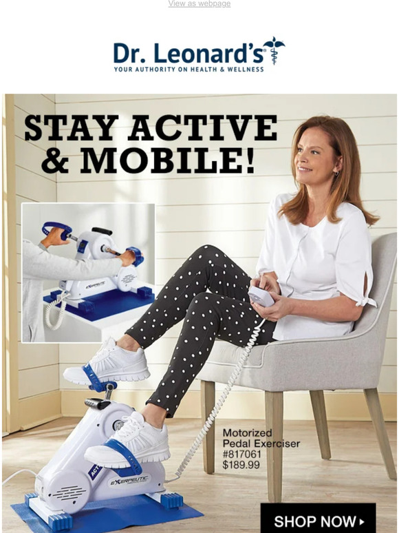 Dr Leonards Stay Active And Mobile Exercise From The Comfort Of Home Milled 9089