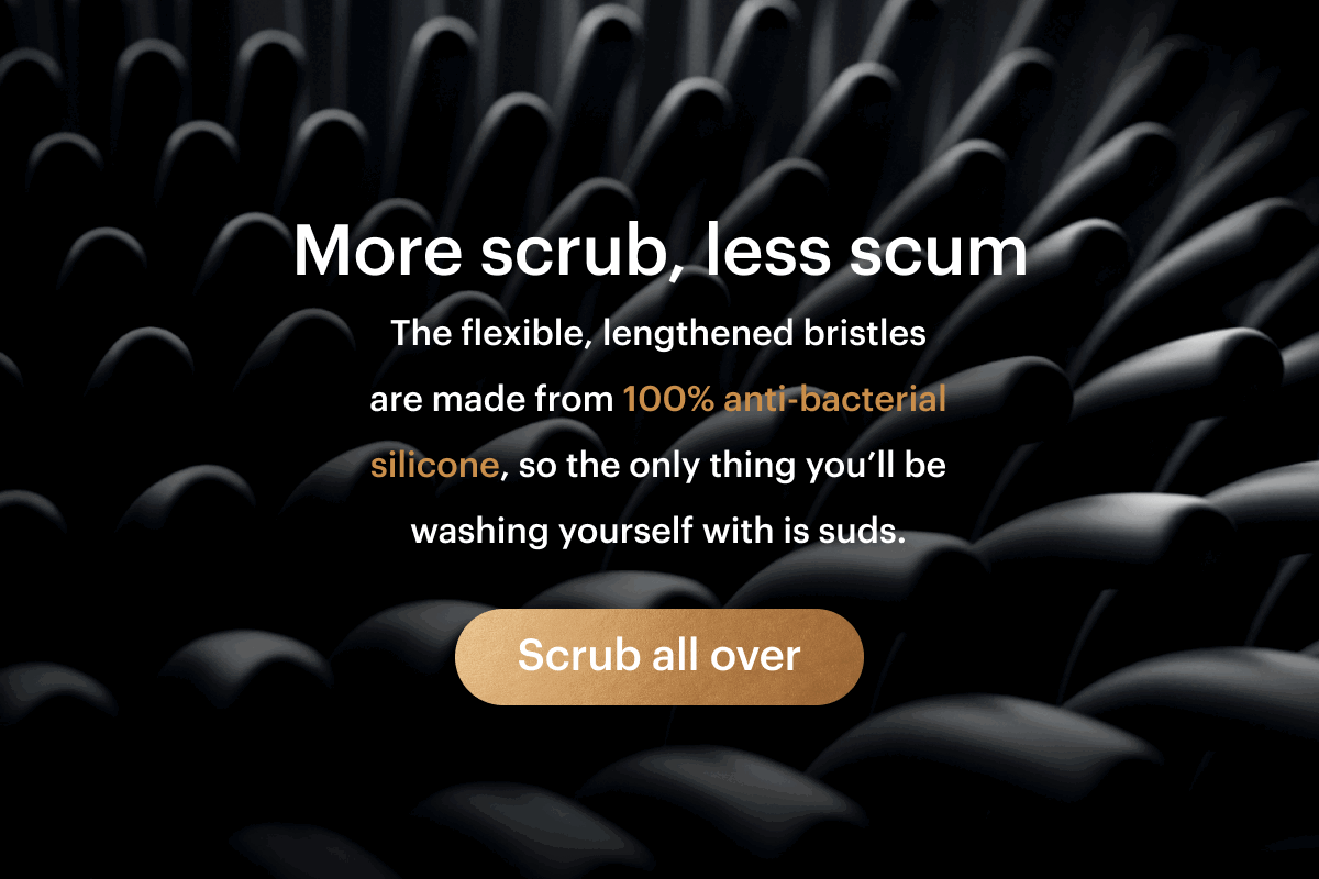 Scrub all over