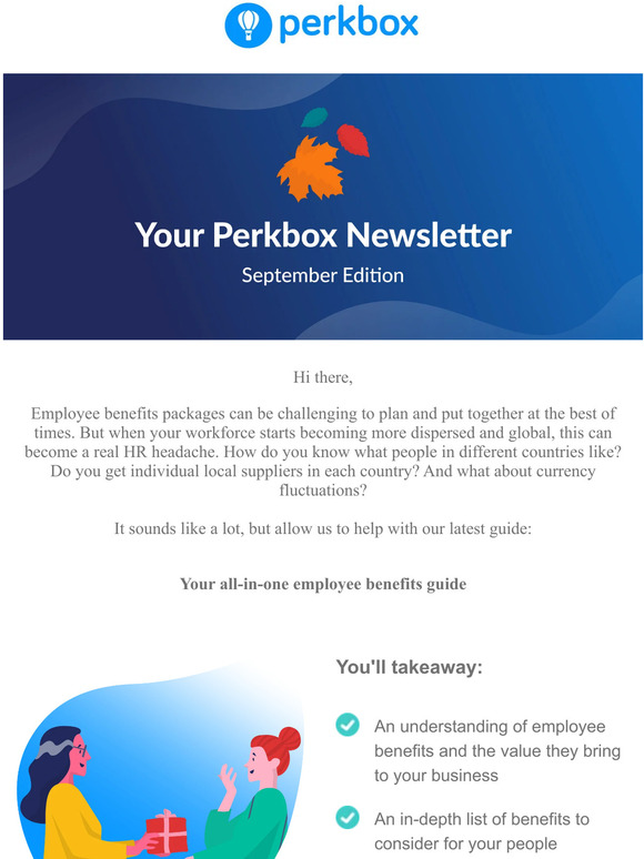 [Septemer Edition] Your Perkbox Newsletter