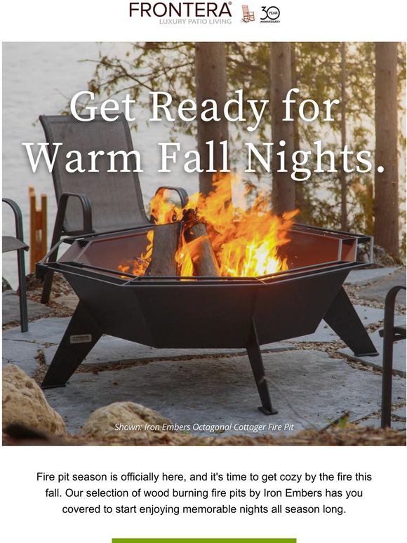 Frontera Furniture Company Fire Pit Season Is Here 🔥 Milled