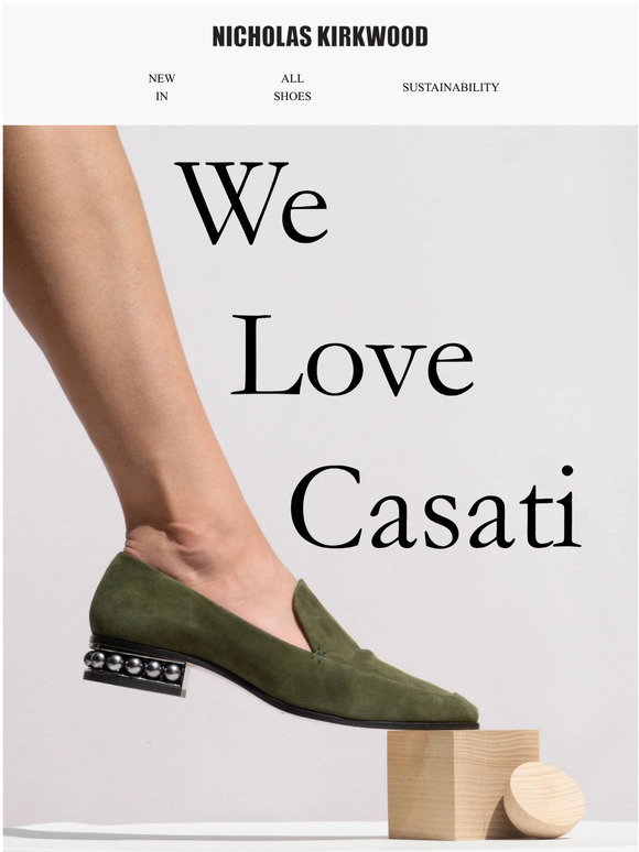 Nicholas Kirkwood : The Casati: Buy now and wear forever