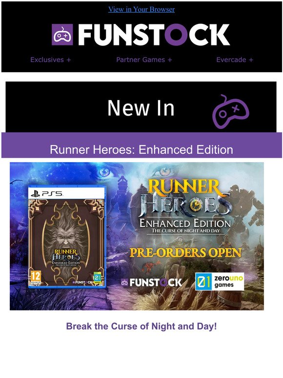 NEW IN: Runner Heroes Enhanced Edition!