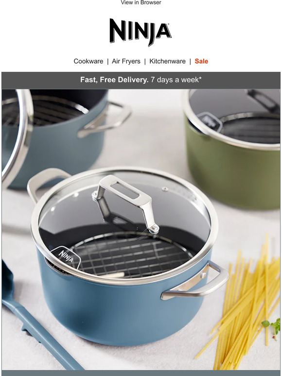 Ninja Kitchen UK NEW PossiblePan & PossiblePot Bundles Milled