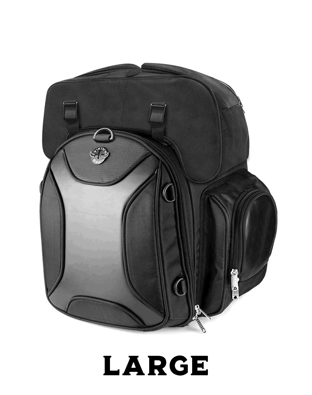 Viking Bags BEST SELLERS // Viking Dagr Sissy Bar Bags Milled