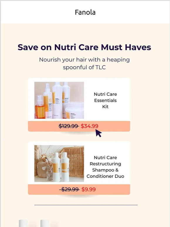 Nutri Care packages designed for you! 🌈 Packages starting at $9.99.