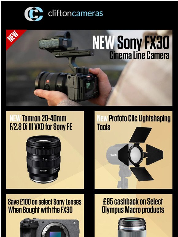 New from Sony, Tamron and Profoto 👀
