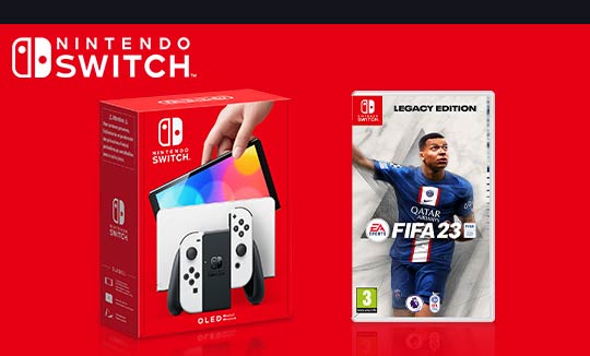 Nintendo Switch OLED Console & FIFA 23