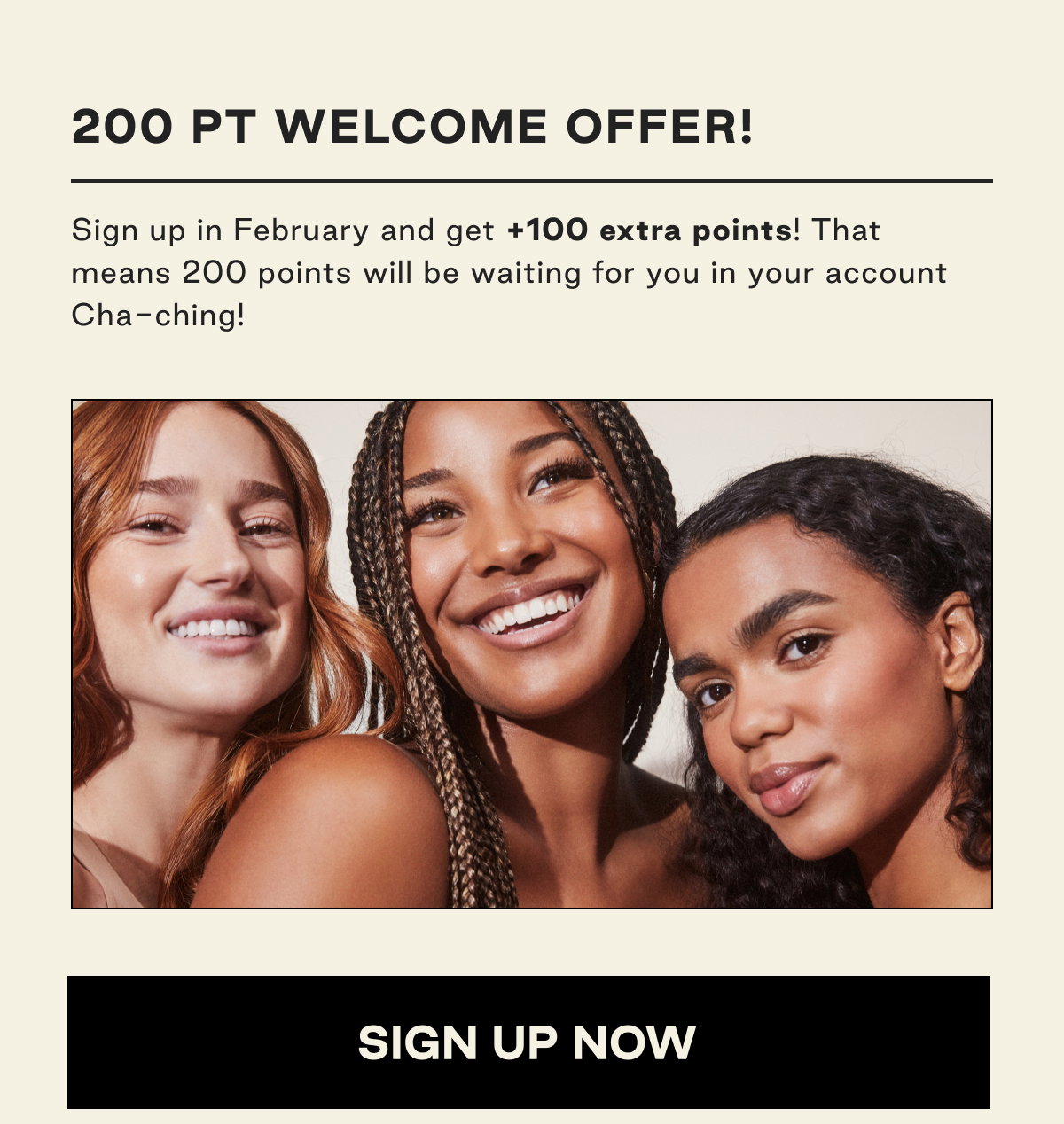 200 pt welcome offer