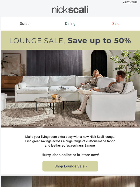 Nick scali leather online recliner lounges