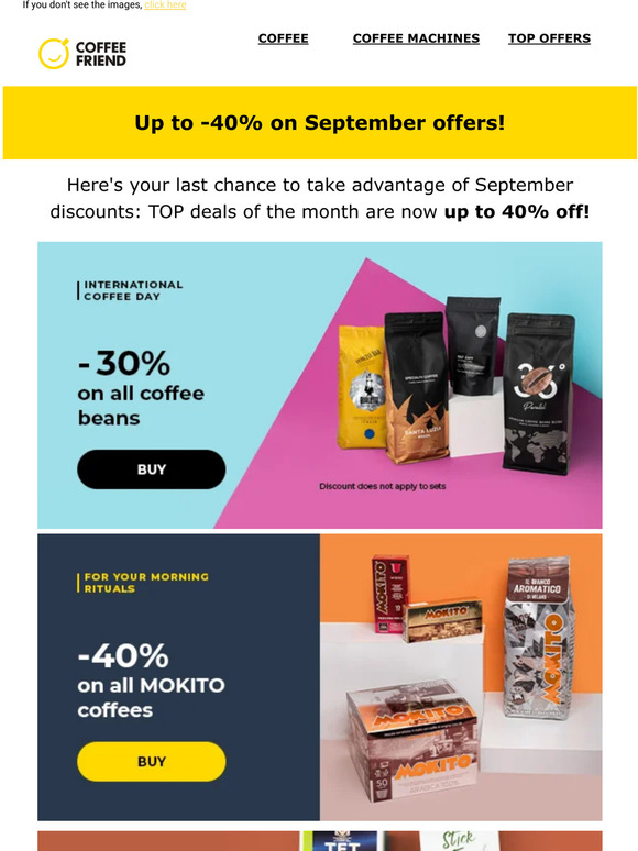 👋 Up to -40% on September offers!
