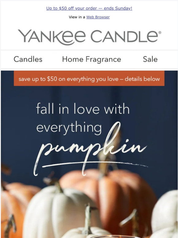 Yankee Candle Company Everything you love + savings you can’t resist