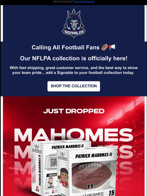 Your Favorite Athletes 🏈 At Your Doorstep 🚚📦