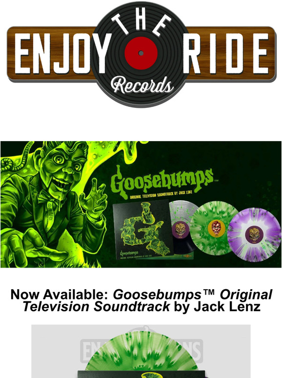 Enjoy The Ride Records Vinyl Now Available Goosebumps™ Original