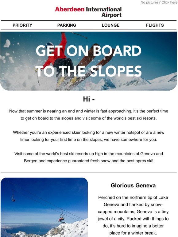 Get on board to the slopes — 🎿❄️