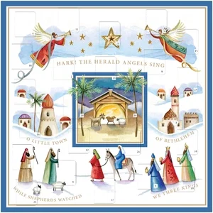 Christmas Story Advent Calendar Card