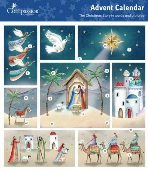 Christmas Scene Charity Advent Calendar