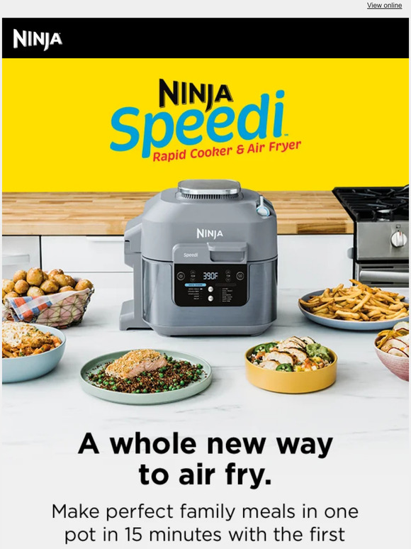 Sharkclean Get the FIRST EVER Rapid Cooker & Air Fryer Milled