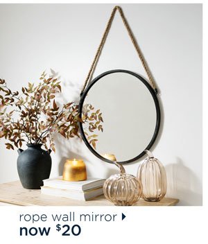 Metal Rope Wall Mirror