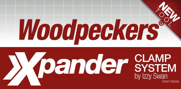 Woodpeckers XPANDER-2430 Xpander Clamp System - Compatible with Parallel  Jaw Clamps from 24 to 40 inches
