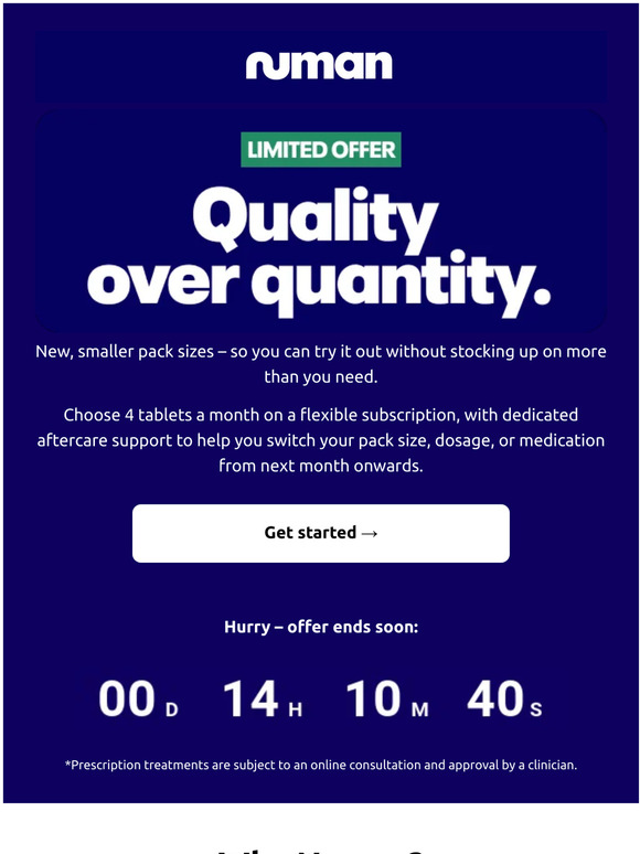 Limited offer: 4x tablet starter packs