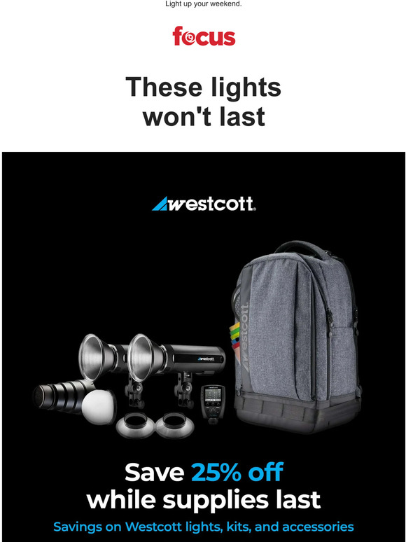 Hurry, get 25% off Westcott!