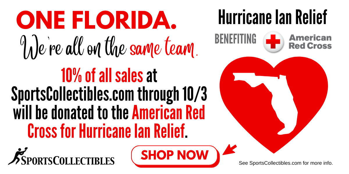 10% of Sales through 10/3 Will Be Donated to the American Red Cross Supporting Hurricane Ian Relief in Florida
