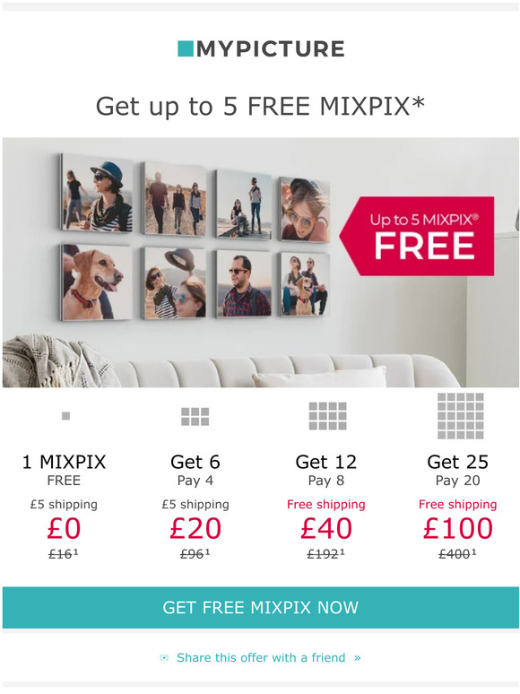 Your Mixpix deal is waiting for you...