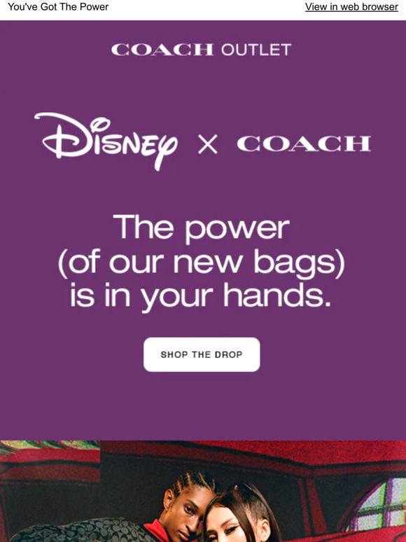 Coach Outlet YES Our New Disney x Coach Bags (+ More) Are Officially