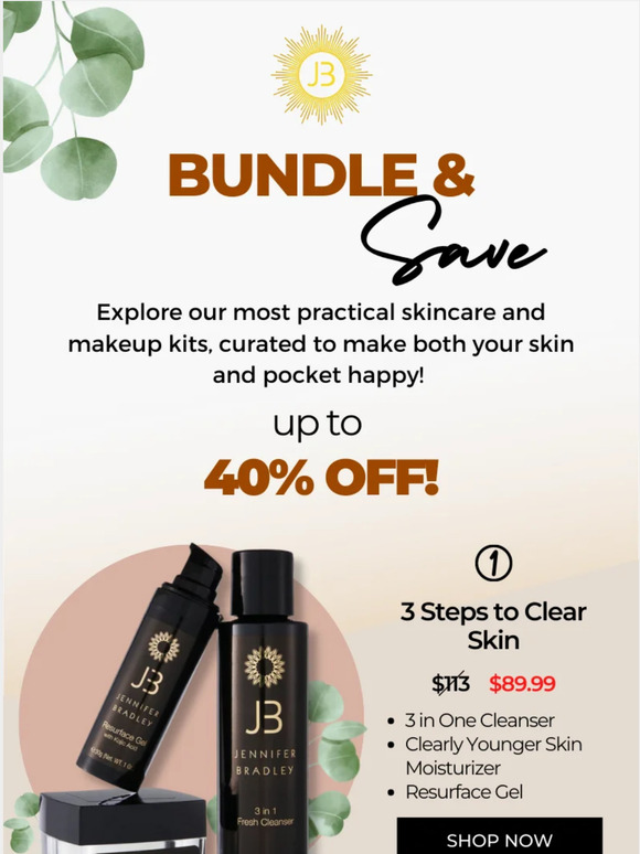 Shop bundles and save up to 40% OFF!