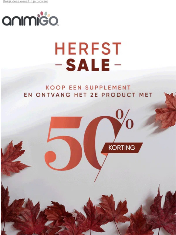 Laatste 6 uur van onze herfst sale