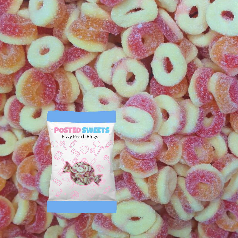 Image of Fizzy Peach Ring 100g