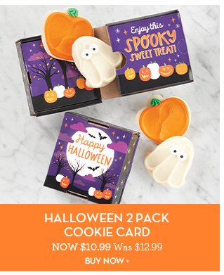 Halloween 2 Pack Cookie Card