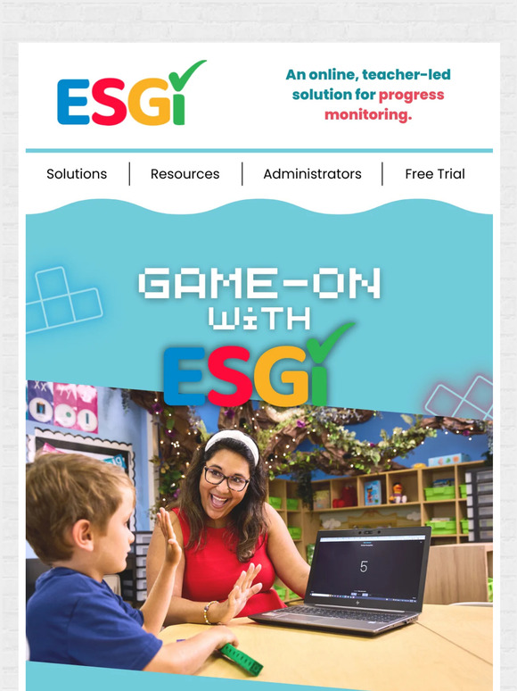 Sign up for ESGI trial today