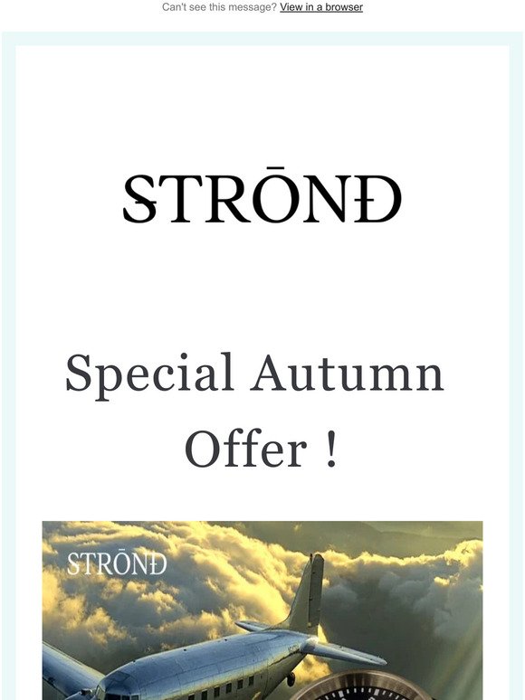 Special Autumn Offer !