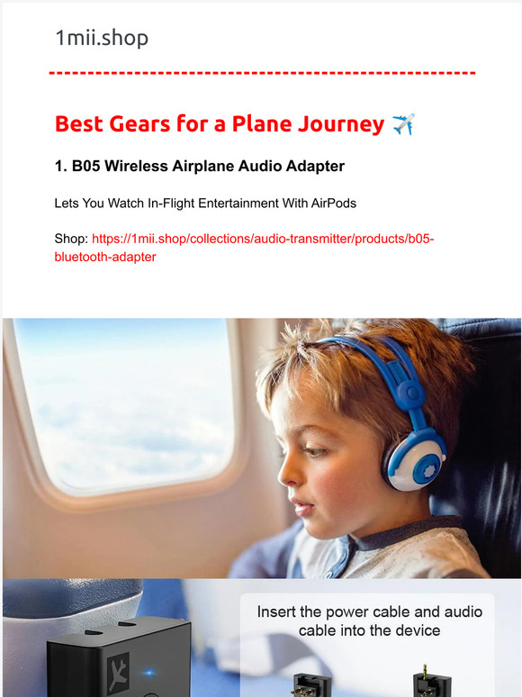 Best Gears for a Plane Journey ✈️ Enjoy wireless music on plane