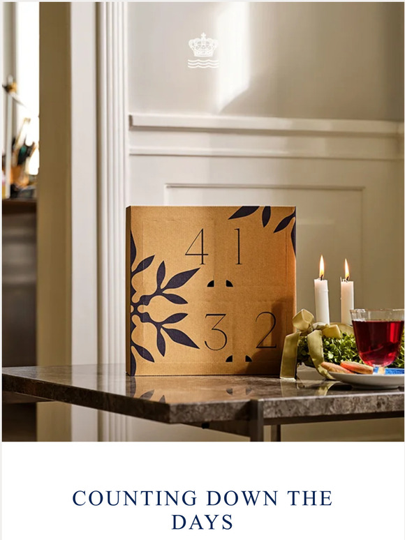 Royal Copenhagen Introducing Advent Calendar from Royal Copenhagen