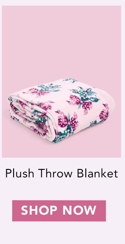 Plush Throw Blanket: Shop Now