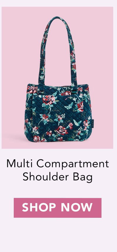 Multi Compartment Shoulder Bag: Shop Now
