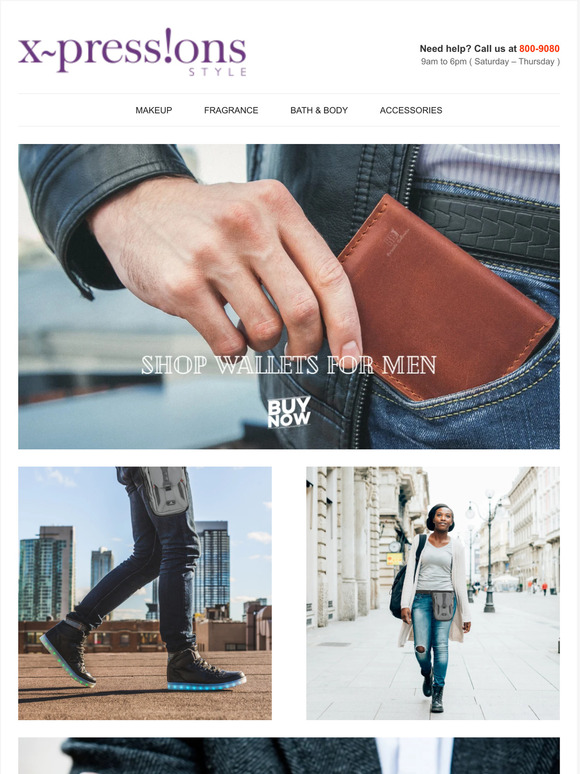 —, Browse elegant leather wallets for men at Xpressions Style