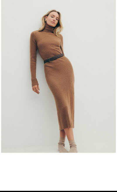Robin Cashmere Sweater Dress